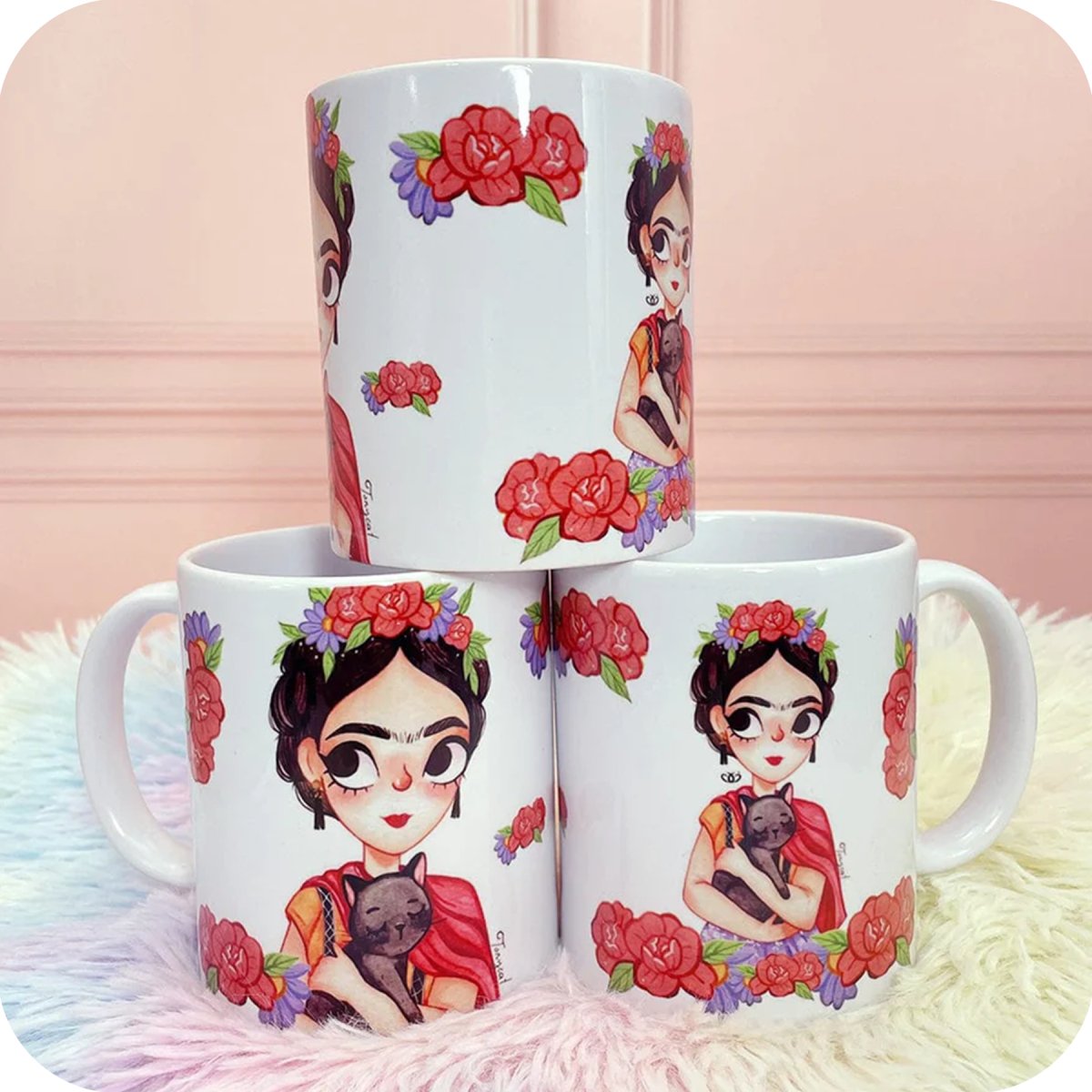 TAZAS ILUSTRADAS - douxmodayhogar
