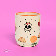 VASO ALTO OFRENDAS NARANJA