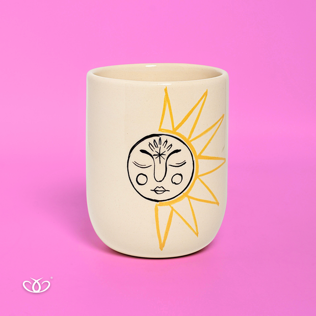 VASO ALTO SOL Y LUNA