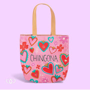 BOLSO TOTEM ILUSTRADO CHINGONA