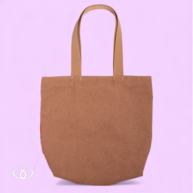 BOLSO ECOLOGICO TOTEM ILUSTRADO NAVIDAD MEXICANA