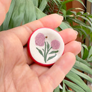 PIEDRA ANTI ESTRES FLOR PASTEL