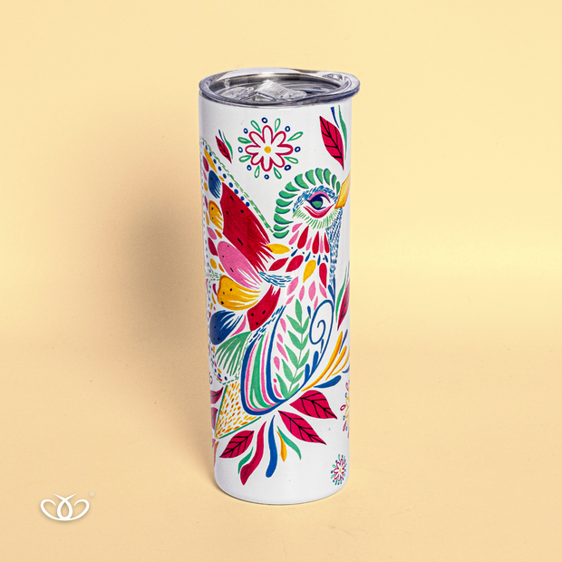 TERMO COLIBRI FLORES