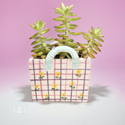 MACETA BOLSA FLORES