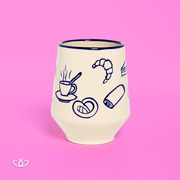 VASO CONICO CH PAN AZUL