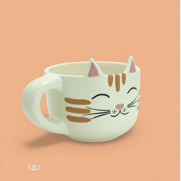 TAZA GATO TIGRE GRANDE 600 ml