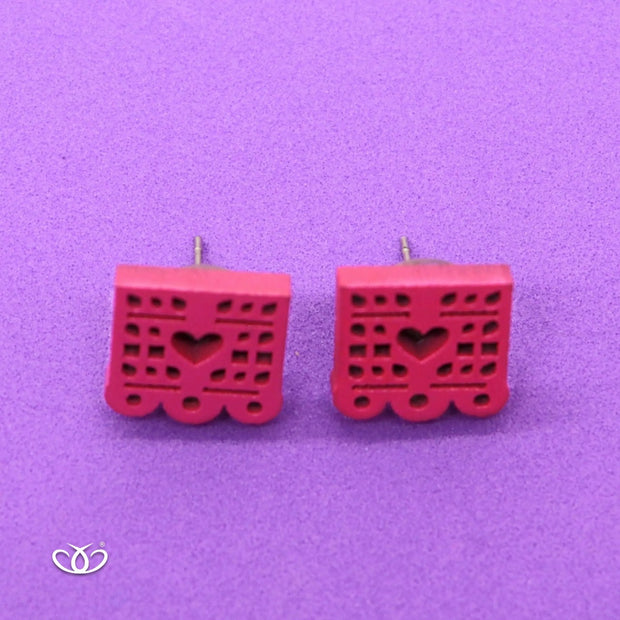 ARETE PAPEL PICADO CORAZON CH