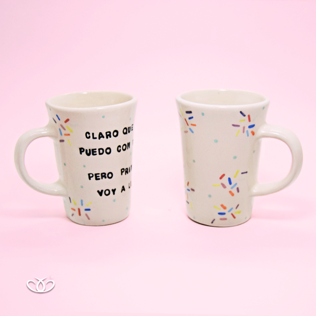 TAZA ALTA VOY A LLORAR 325ML