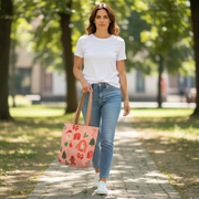 BOLSO ECOLOGICO TOTEM ILUSTRADO GATO SUETER NAVIDAD