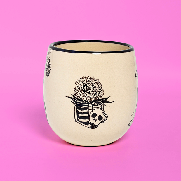 VASO ALTO CALAVERAS