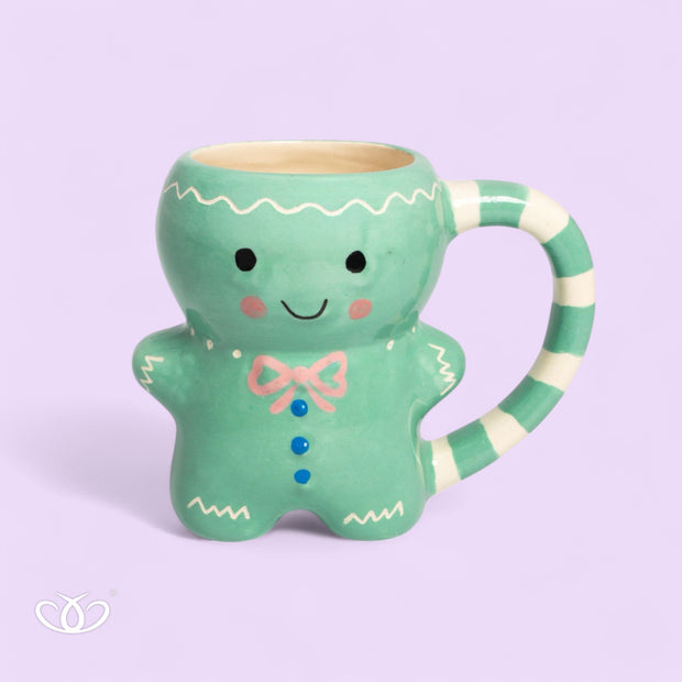 TAZA MUÑECO GALLETA JENGIBRE MENTA