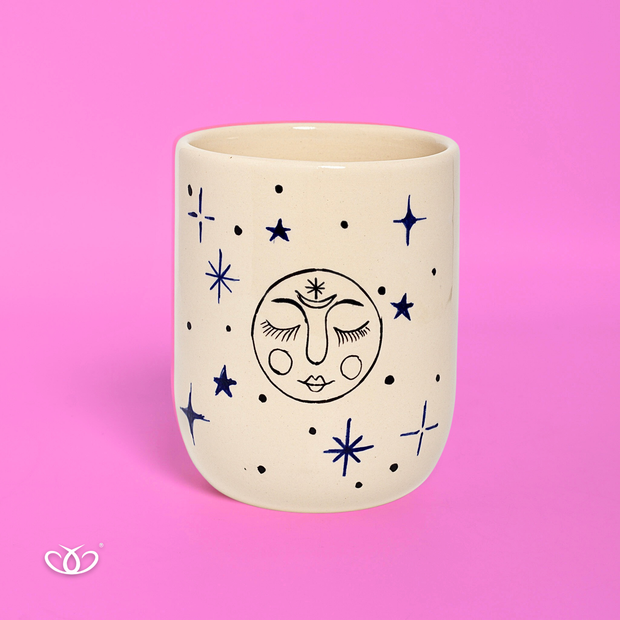 VASO ALTO SOL Y LUNA