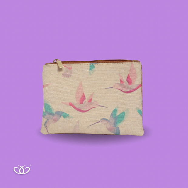 MONEDERO COLIBRI ROSA
