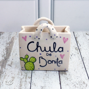 MACETA BOLSA CHULA DE BONITA