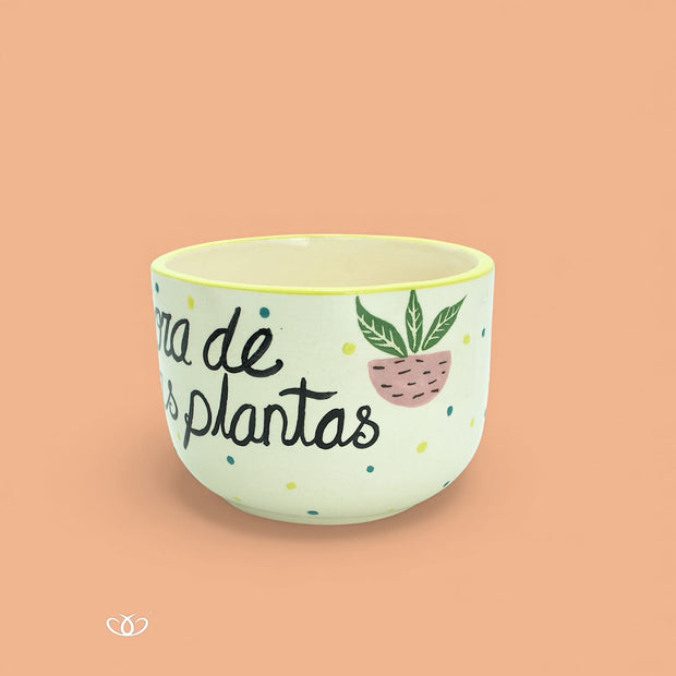 TAZA SEÑORA DE LAS PLANTAS 600 ml