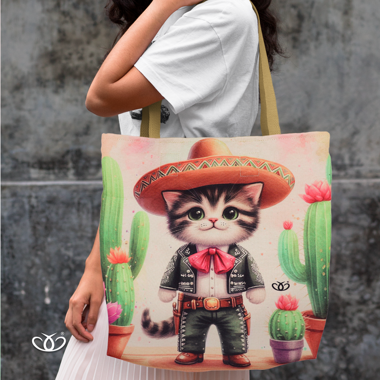 BOLSO ECOLÓGICO GATITO CHARRO (EDICIÓN LIMITADA)