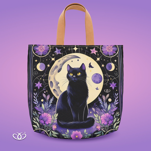 BOLSO ECOLÓGICO GATO NEGRO