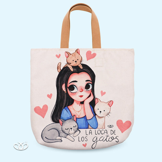 BOLSO ECOLÓGICO LOCA DE LOS GATOS