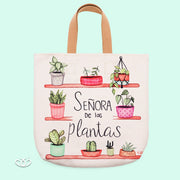 BOLSO ECOLÓGICO SEÑORA DE LAS PLANTAS