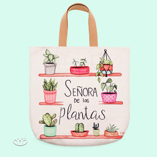 BOLSO ECOLÓGICO SEÑORA DE LAS PLANTAS