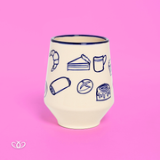 VASO CONICO CH PAN AZUL