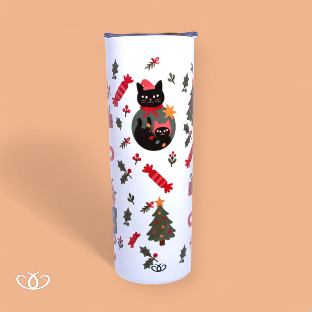 TERMO GATOS NAVIDAD