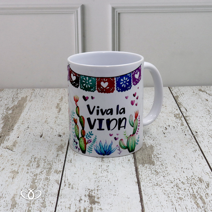 TAZA SUBLIMADA VIVA LA VIDA