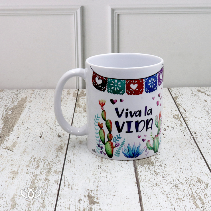 TAZA SUBLIMADA VIVA LA VIDA