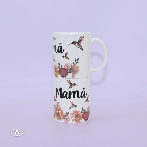 TAZA SUBLIMADA MAMA COLIBRI