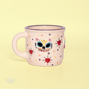 TAZA POCILLO GATO CORAZÓN 300 ml