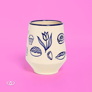 VASO CONICO CH PAN AZUL