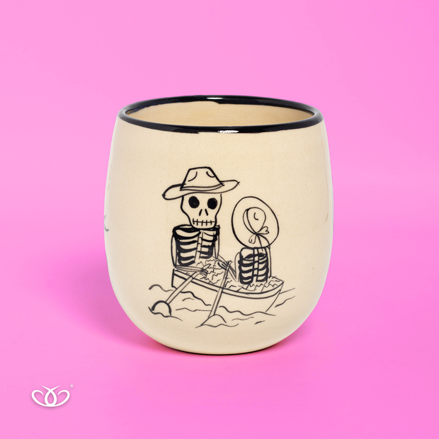 VASO CALAVERAS BOLA GD