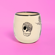 VASO CALAVERAS BOLA GD