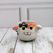 TAZA GATO MANITAS CALICO