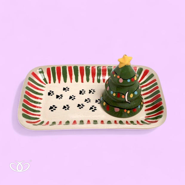 ALHAJERO PORTA INCIENSO GATO PINO