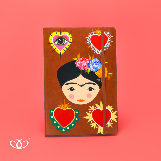 LIBRETA FRIDA PINTADA GRANDE