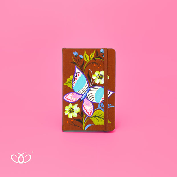 LIBRETA MARIPOSA PINTADA CHICA