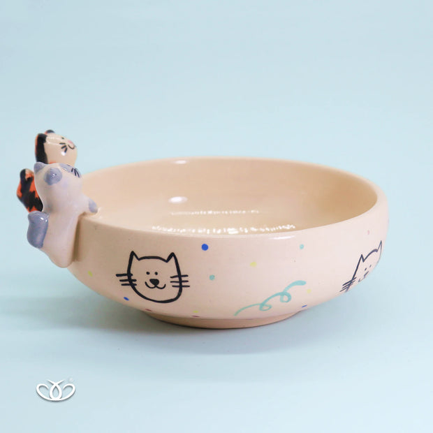 BOWL GRANDE 2 GATITOS 3D 450 ml