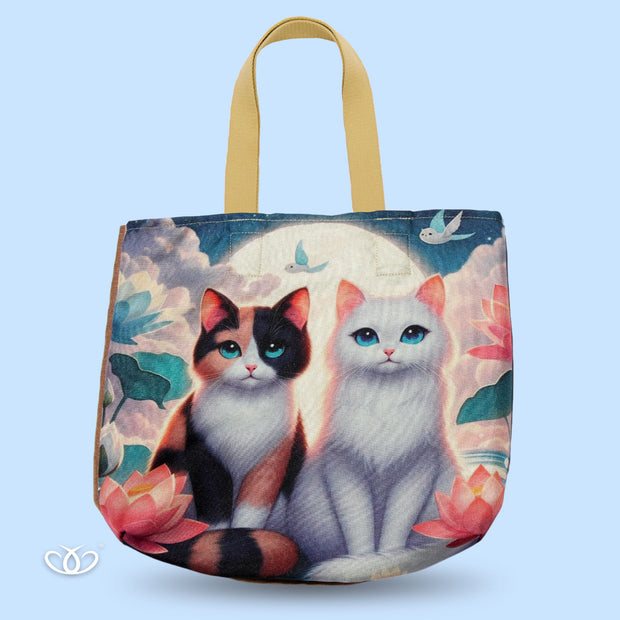 BOLSO ECOLOGICO 2 GATOS