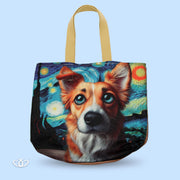 BOLSO ECOLOGICO PERRO NOCHE ESTRELLADA
