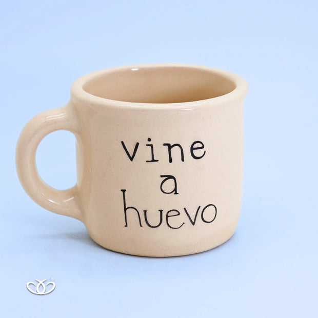 TAZA POCILLO VINE A HUEVO 300 ml