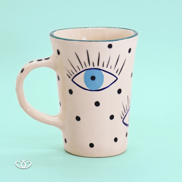 TAZA ALTA OJOS 300 ml