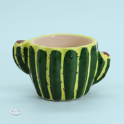 TAZA MINI CACTUS VERDE LIMÓN 125 ML