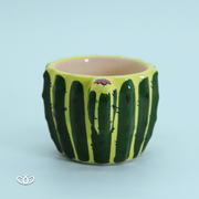 TAZA MINI CACTUS VERDE LIMÓN 125 ML