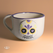 TAZA CALAVERA AMOR ETERNO 600 ml