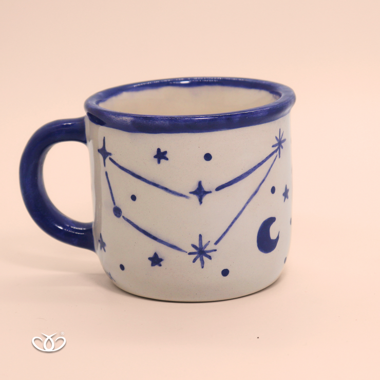 TAZA ARTESANAL CAPRICORNIO 300ML