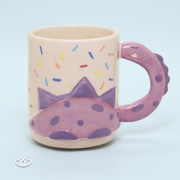 TAZA DINO MORADO 380 ml