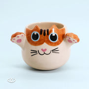 TAZA GATO MANITAS CAFÉ 300 ml