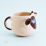 TAZA GATO MANITAS SIAMÉS 300 ml