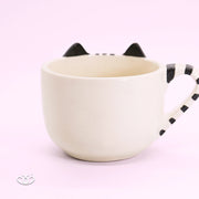 TAZA GATO TIGRE NEGRO GRANDE 600 ml